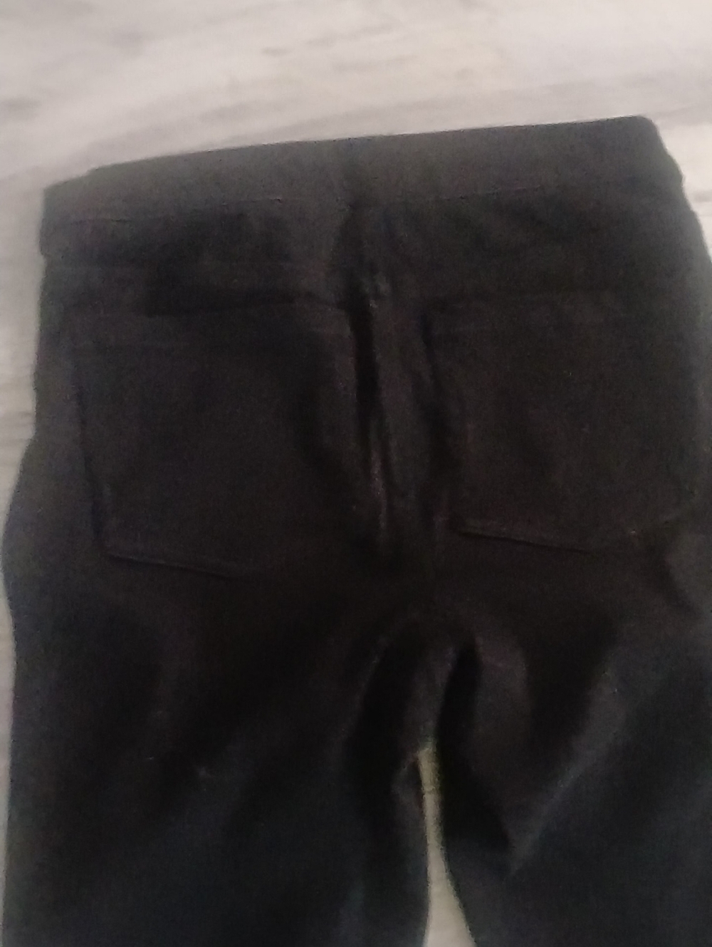 SPANX Black Pull-On Pants with Red Logo Tag Sz S/P - Picture 3 of 5